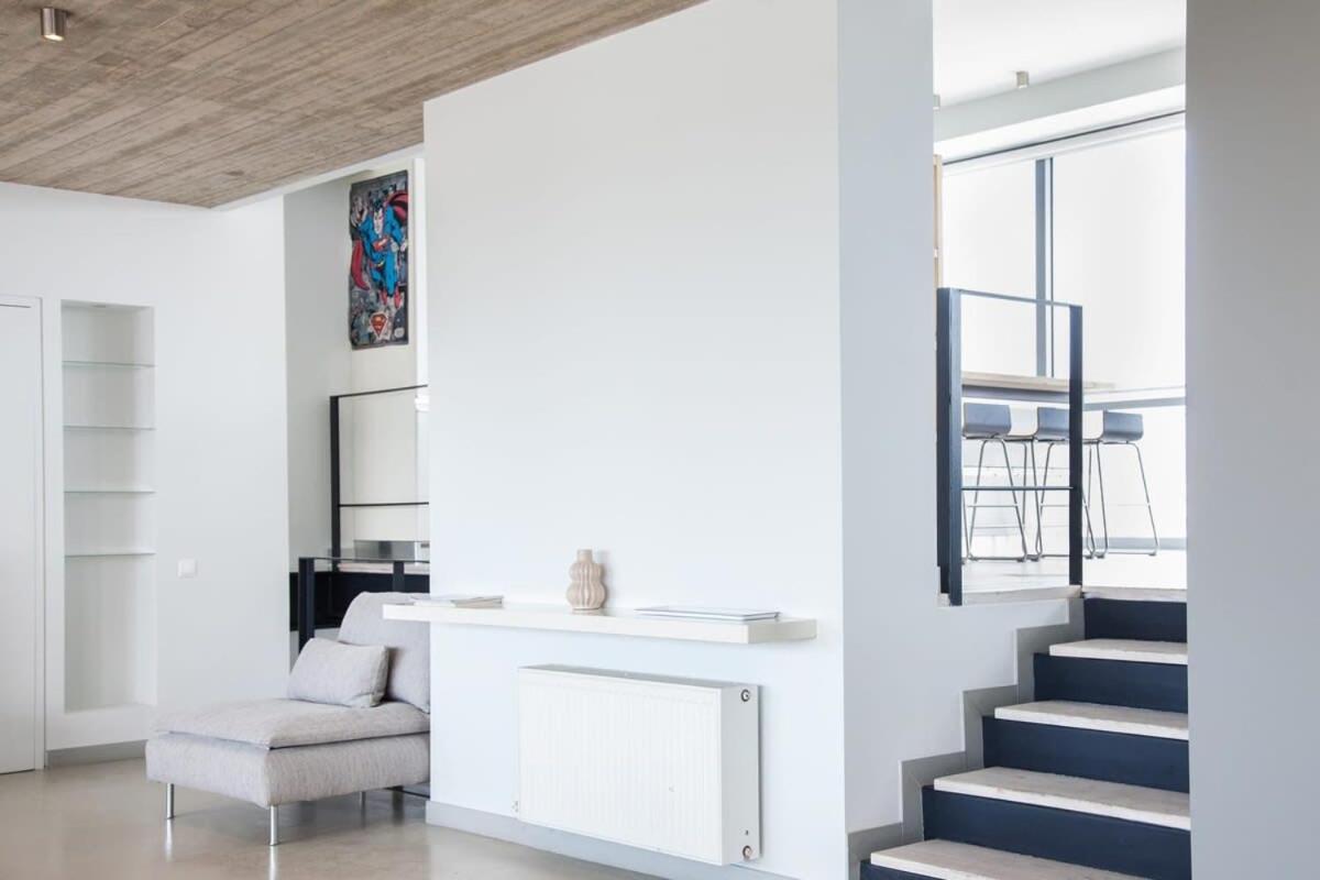 Penthouse With 360 View Of Athens And Private Gym Apartment ภายนอก รูปภาพ