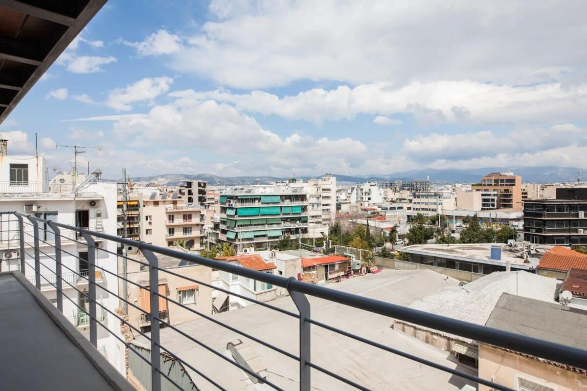 Penthouse With 360 View Of Athens And Private Gym Apartment ภายนอก รูปภาพ