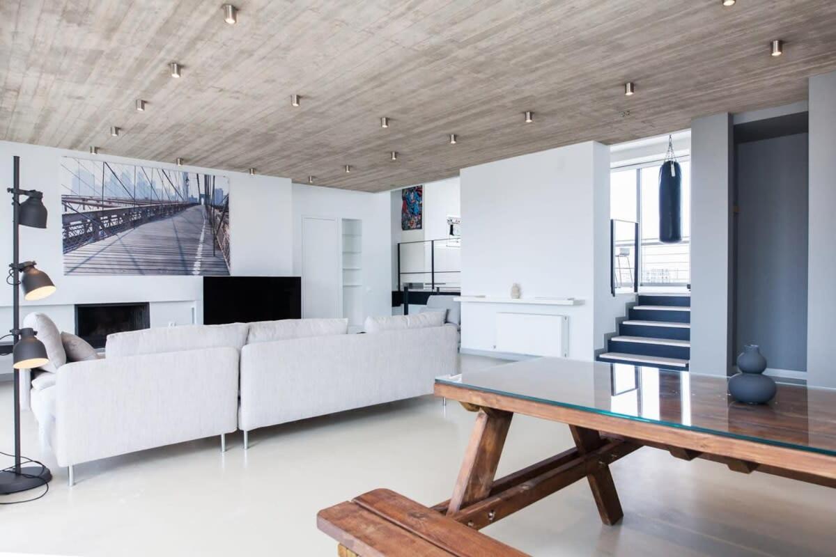 Penthouse With 360 View Of Athens And Private Gym Apartment ภายนอก รูปภาพ